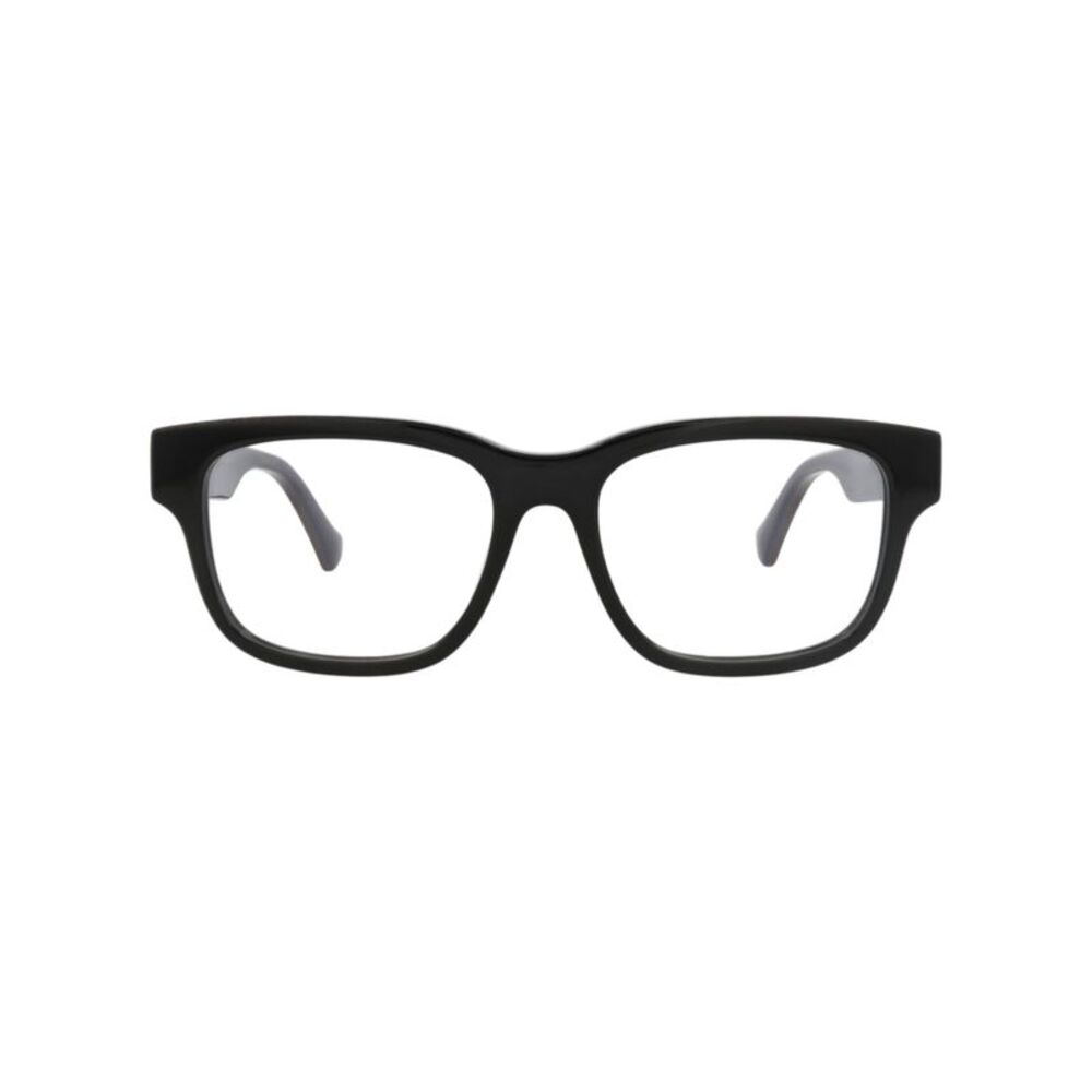 Gucci Square-Frame Recycled Acetate Optical Frames Black Mens